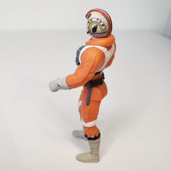 Vintage Star Wars Luke Skywalker X-Wing Pilot Action Figure Orange Jumpsuit 95 - Picture 5 of 9